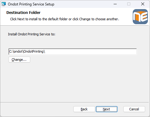 Print and Mail Service Installationsverzeichnis