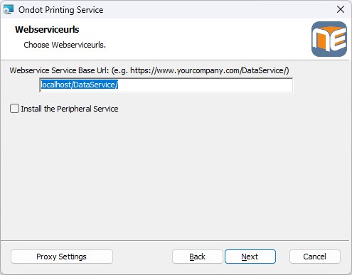 Print and Mail Service Installationsverzeichnis