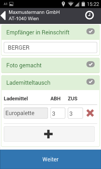 Shipment Delivery Requirements